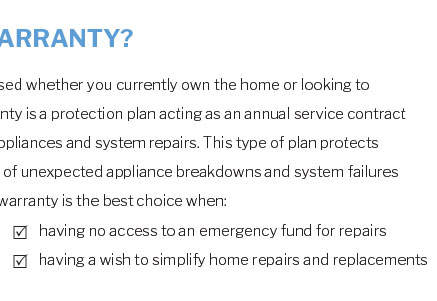 home warranty madera